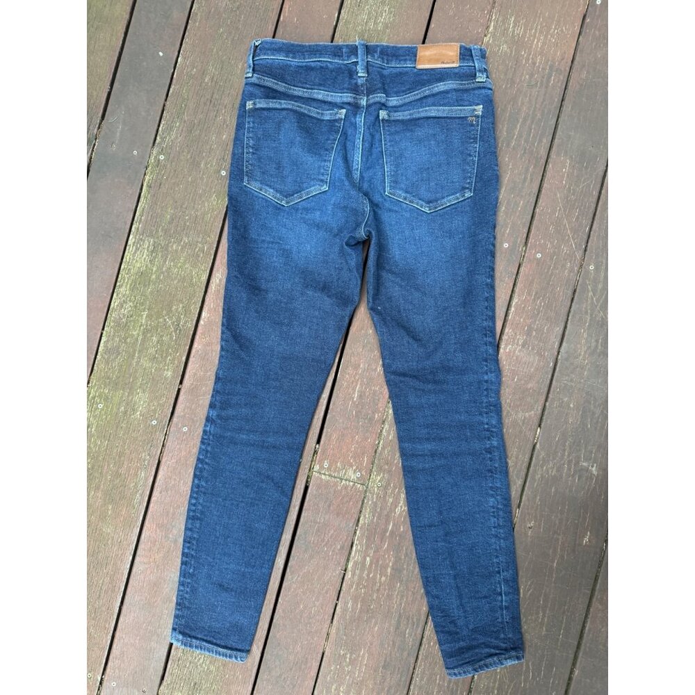 Madewell 9" Mid Rise Skinny Jeans Sz 28 - Picture 7 of 7